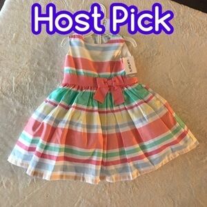 𝅺✅3X Host Pick✅ Carter's Little Collection Dress, 12M